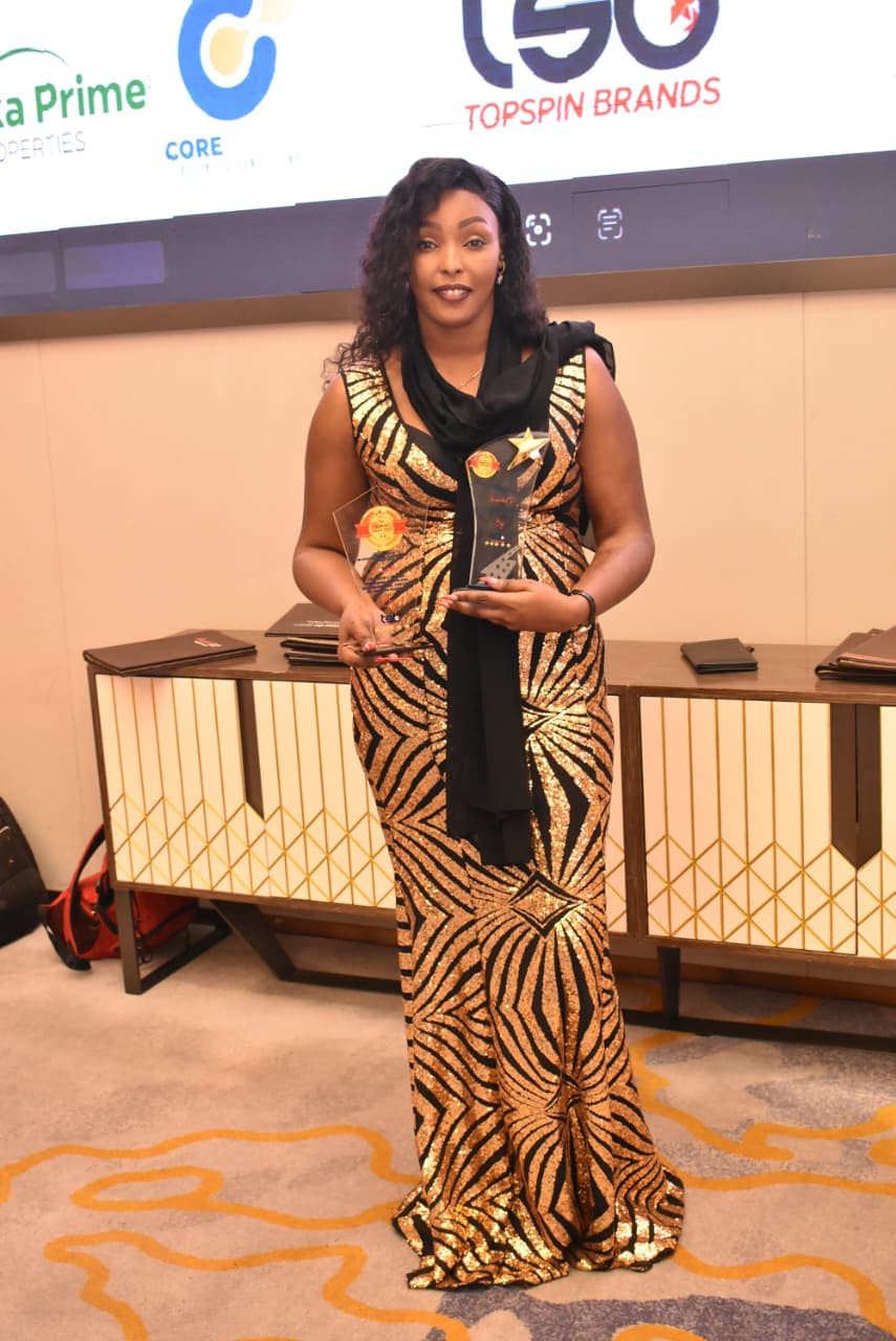 Director holding awards